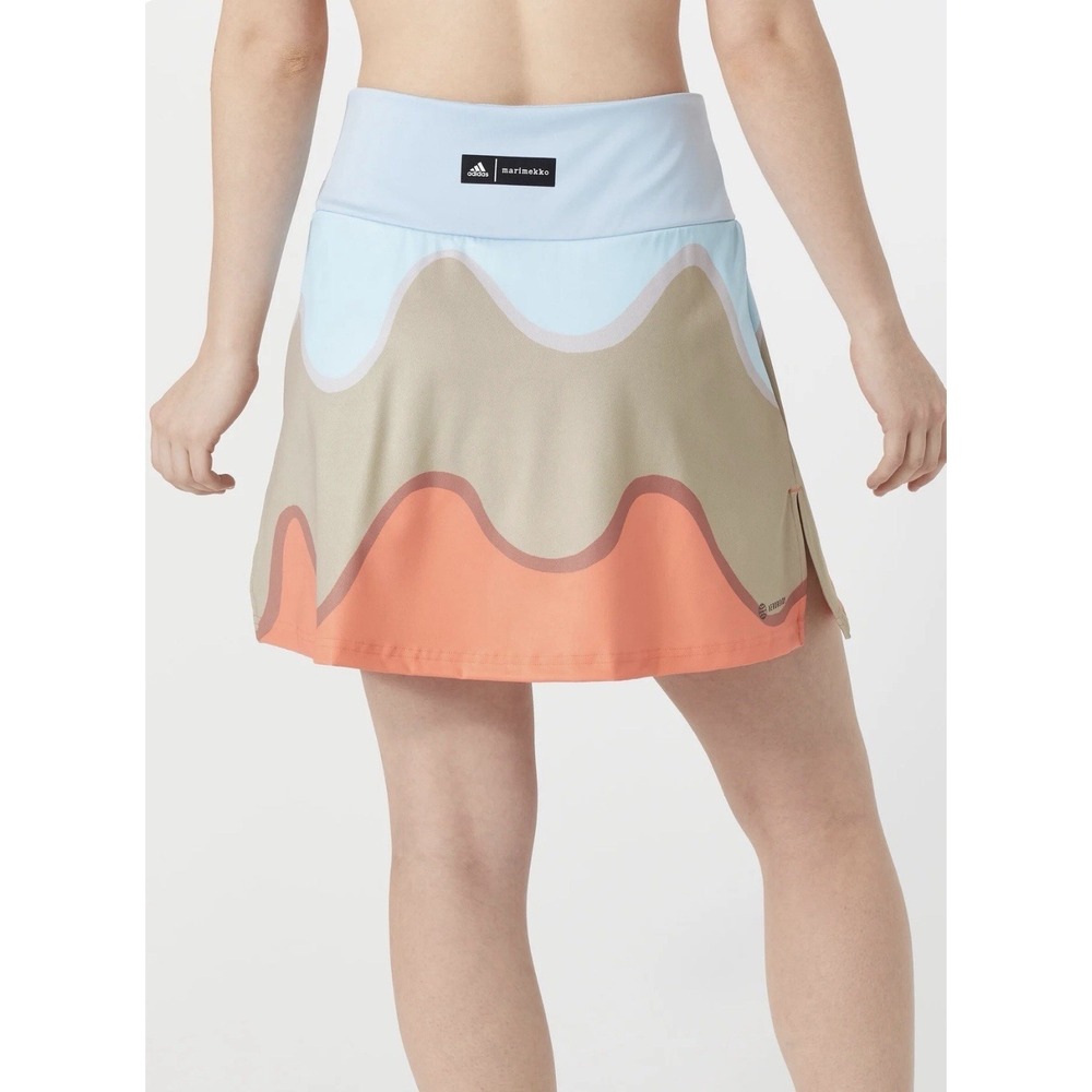 Adidas x Marimekko Premium Tennis Golf Pickleball Skirt Skort Women's Size Large - Picture 2 of 10